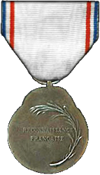 Médaille de la reconnaissance Francaise Recofr11