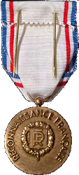 Médaille de la reconnaissance Francaise Recofr13