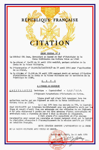 Medaille De La Valeur Militaire Medaille De La Valeur Militaire