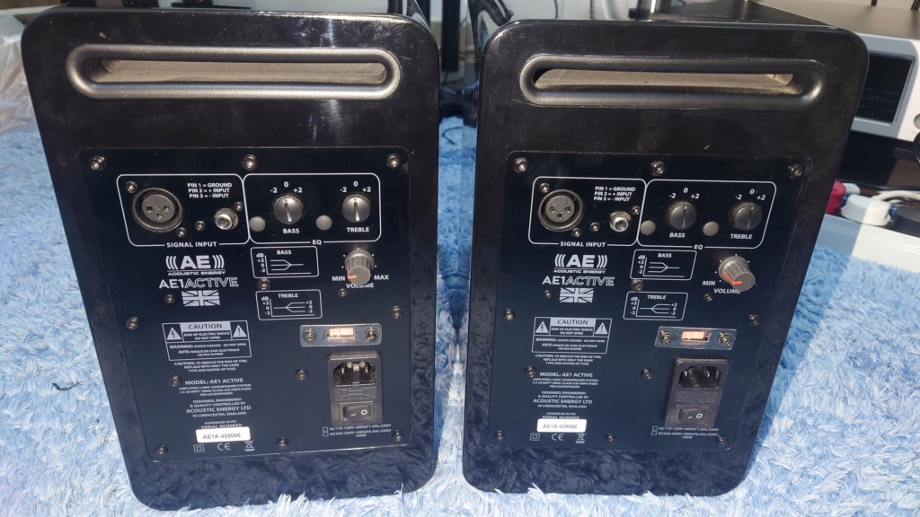 Acoustic Energy AE1 Active Loudspeakers (used) Dsc_9611