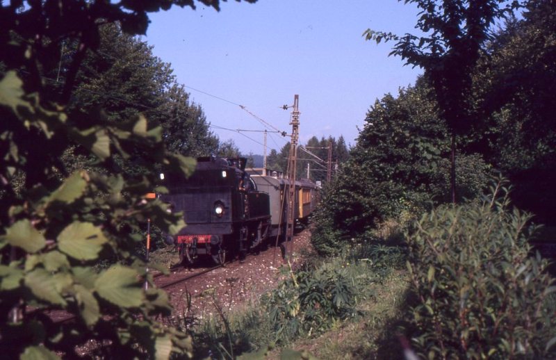 Museumszug Jesenice am 6.August 1987 87-08-14