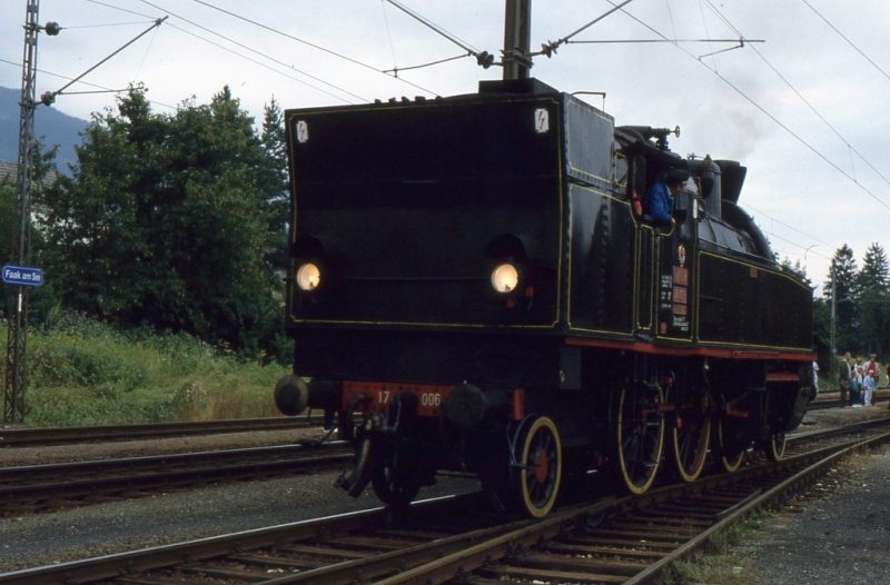 Museumszug Jesenice am 6.August 1987 87-08-18