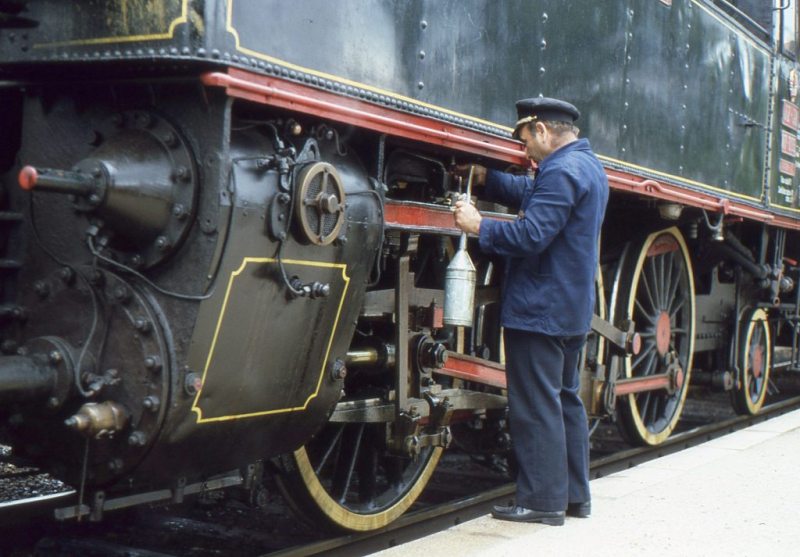 Museumszug Jesenice am 6.August 1987 87-08-22