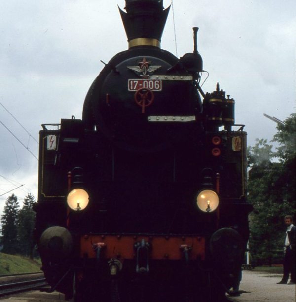 Museumszug Jesenice am 6.August 1987 87-08-23