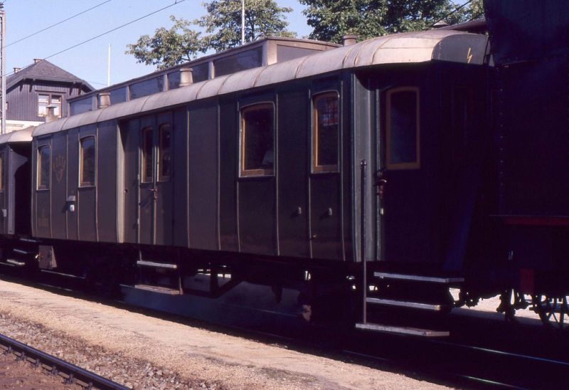 Museumszug Jesenice am 6.August 1987 87-08-25