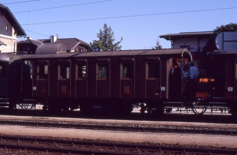 Museumszug Jesenice am 6.August 1987 87-08-27