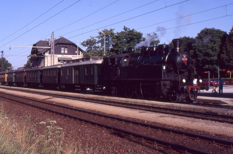 Museumszug Jesenice am 6.August 1987 87-08-28