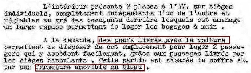 Aménagement intérieur du Coupé d'affaires Hizo10