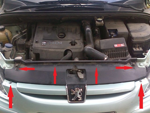 tuto video - [ Peugeot 307 2.0 hdi 110 ] remplacement condenseur de clim ( TUTO ) Img-2022