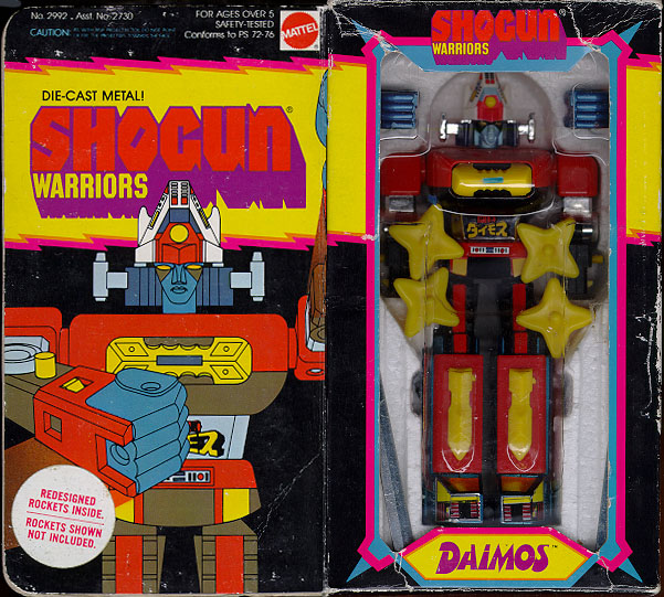 Shogun Warriors ( Mattel 1979 ) Daimos10
