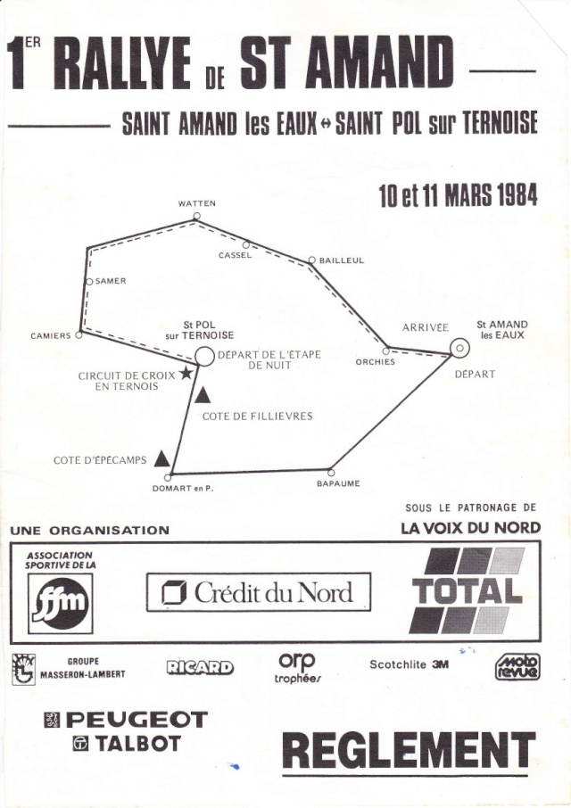 1984 Rallye de St Amand les Eaux Vnd510