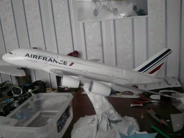 airbus a-380 air france 1/125 heller Resize12