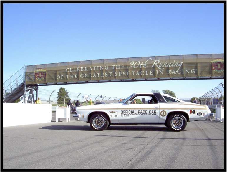 The 74 Olds Pace car Question 74_01010