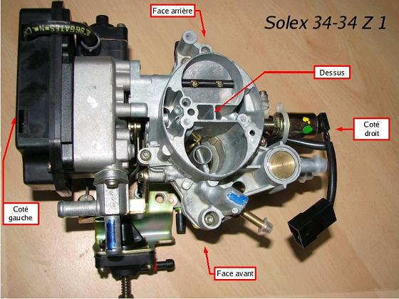 Fonctionnement, entretien et réglage carburateur Z1 Z2 PSA adaptable pour vos Samuraï T_0113