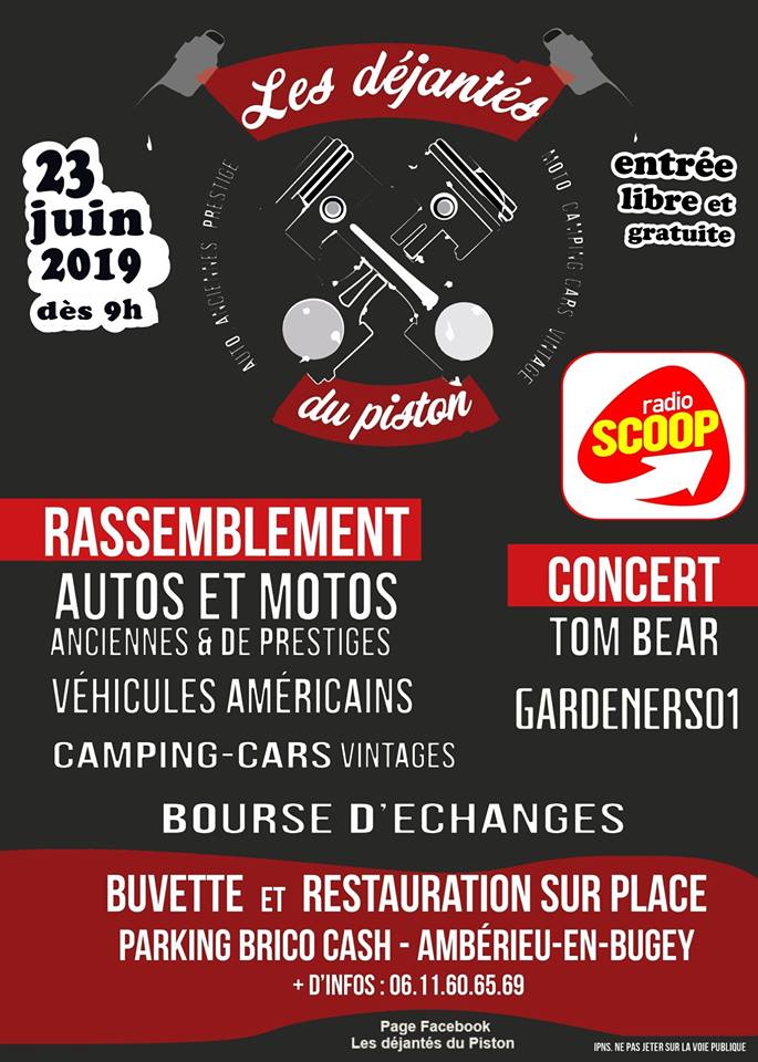 EVENEMENTS MOTOS ANCIENNES Calendrier évènementiel des Grands-Mères Motos Montmorillonnaises 2019am12