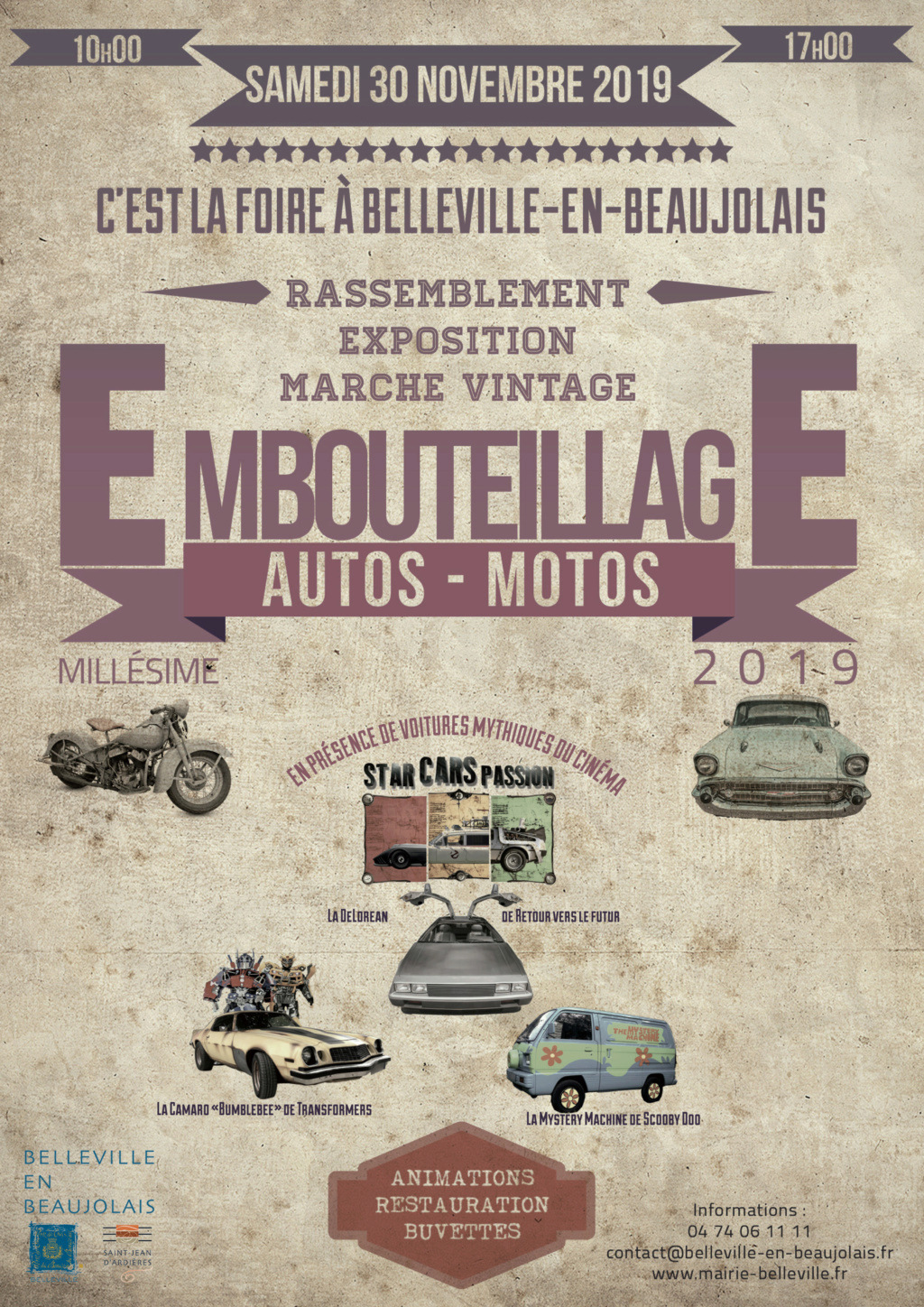 EVENEMENTS MOTOS ANCIENNES Calendrier évènementiel des Grands-Mères Motos Montmorillonnaises 2019be16