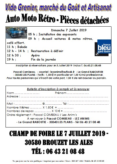 EVENEMENTS MOTOS ANCIENNES Calendrier évènementiel des Grands-Mères Motos Montmorillonnaises 2019br12