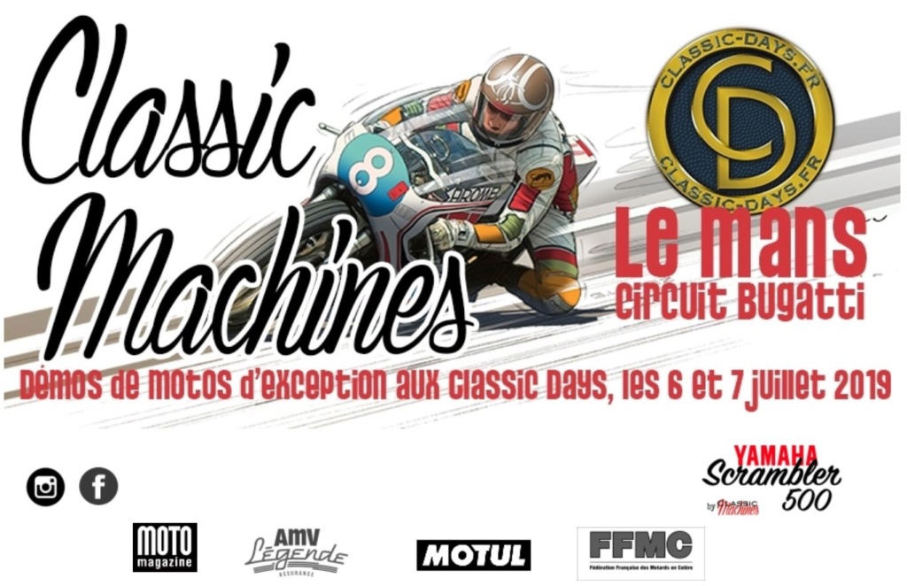 EVENEMENTS MOTOS ANCIENNES Calendrier évènementiel des Grands-Mères Motos Montmorillonnaises 2019le13