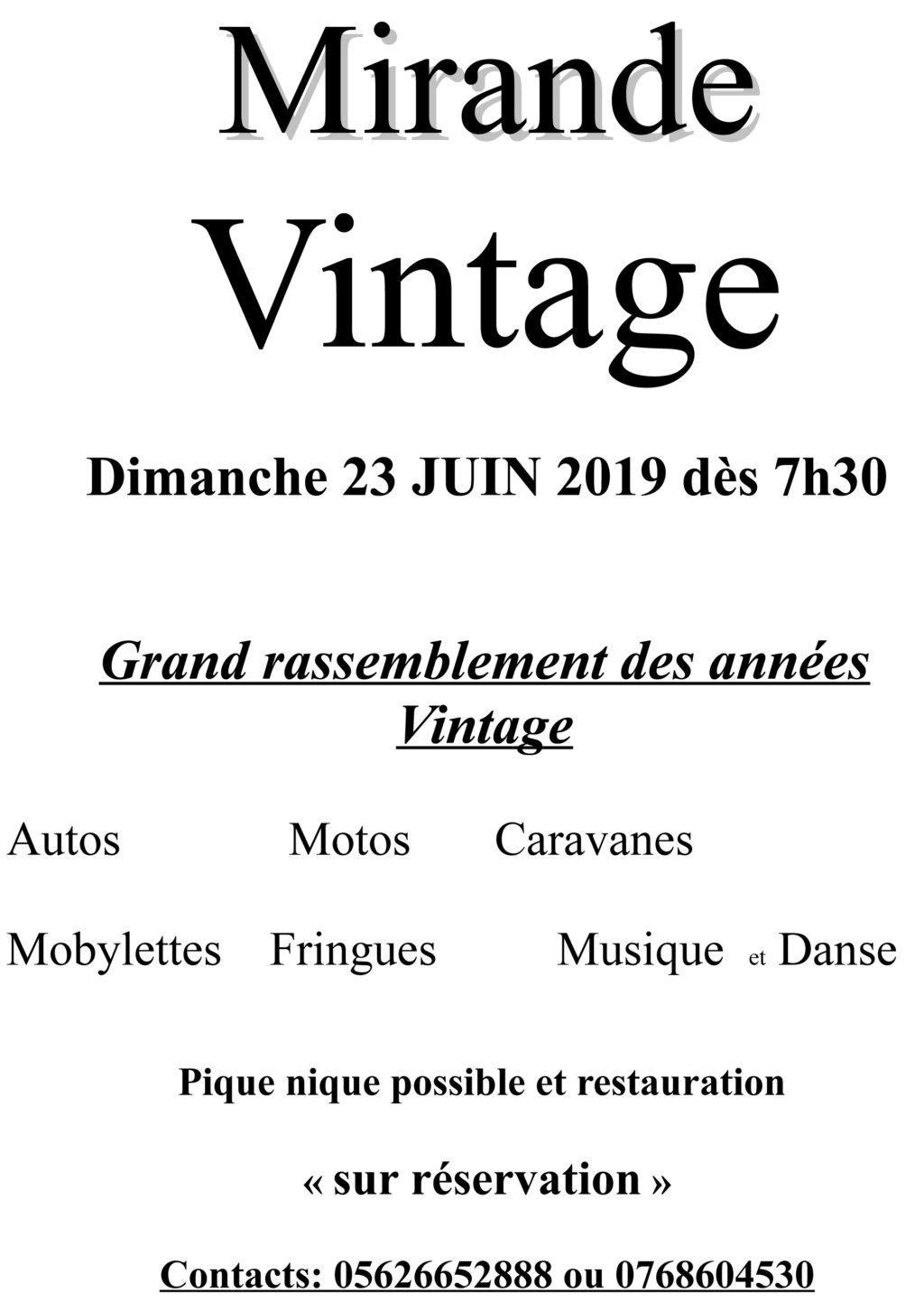 EVENEMENTS MOTOS ANCIENNES Calendrier évènementiel des Grands-Mères Motos Montmorillonnaises 2019mi10
