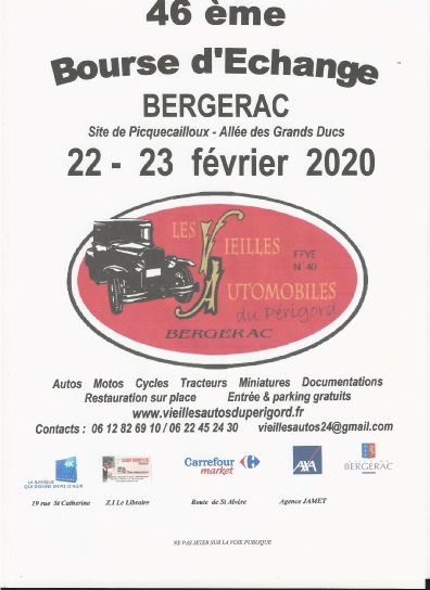 EVENEMENTS MOTOS ANCIENNES Calendrier évènementiel des Grands-Mères Motos Montmorillonnaises 2020be10