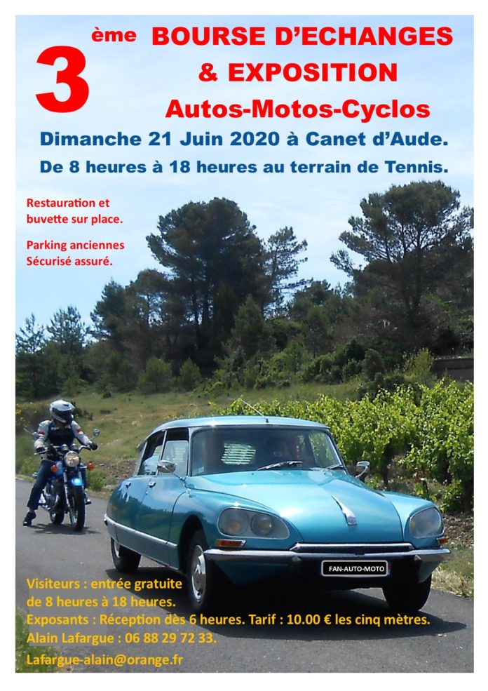 EVENEMENTS MOTOS ANCIENNES Calendrier évènementiel des Grands-Mères Motos Montmorillonnaises 2020ca10