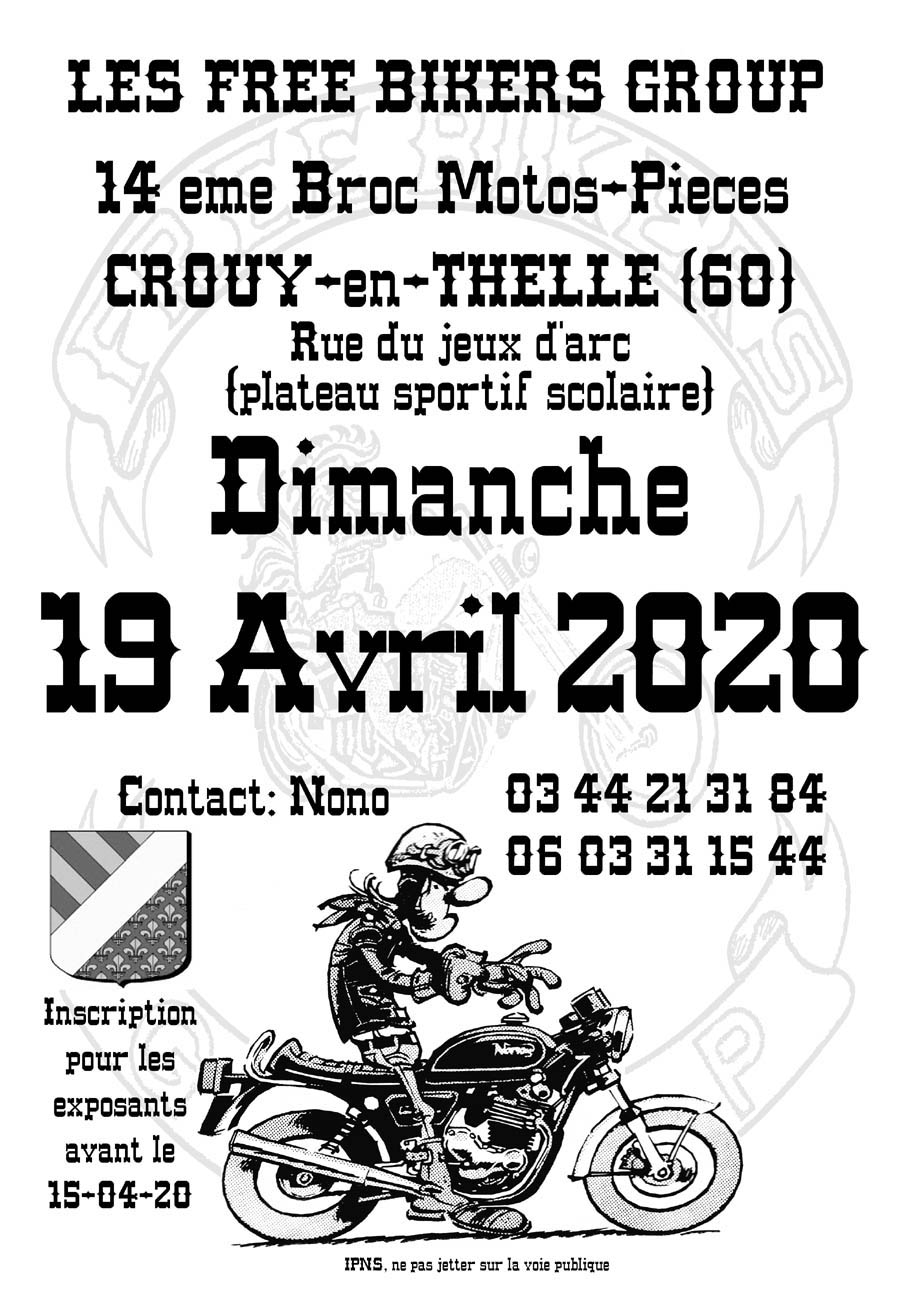 EVENEMENTS MOTOS ANCIENNES Calendrier évènementiel des Grands-Mères Motos Montmorillonnaises 2020cr10