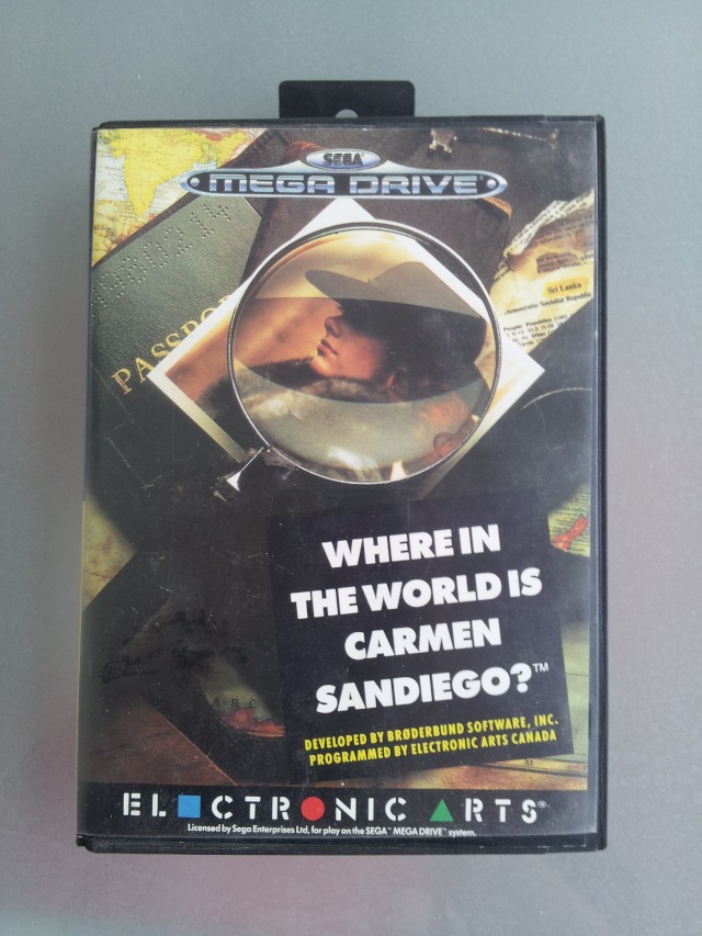(ESTIM) jeu Megadrive Where in the World is Carmen Sandiego 20130410