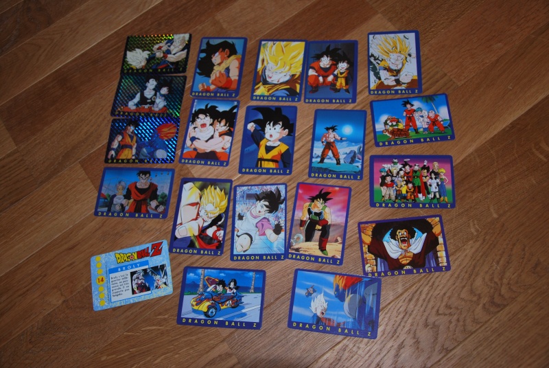 Collection cartes Dragon Ball Z - 160 cartes FR et JAP Fr110