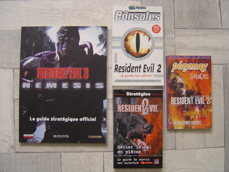 Série complète Resident Evil Ps1 + guides et accessoire, série Ps2 Dsc01103