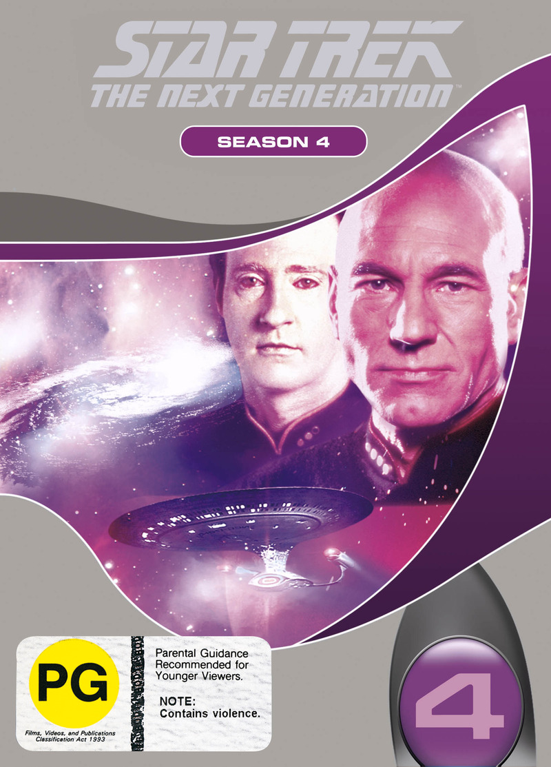 جديد والموسم الرابع من الجزء الأول من مسلسل الخيال والإثارة الرائع Star Trek: The Next Generation  season 4 كامل وبنسخ DVD RIB وعلي سيرفر اسرع من الميديا فاير 18028810