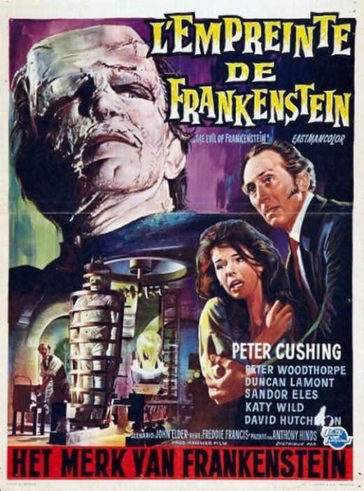 لأول مرة علي المواقع العربية وفيلم الرعب والاثارة النادر جداا The Evil of Frankenstein  1964  نسخة DVD RIB وعلي سيرفر اسرع من الميديا فاير 196410