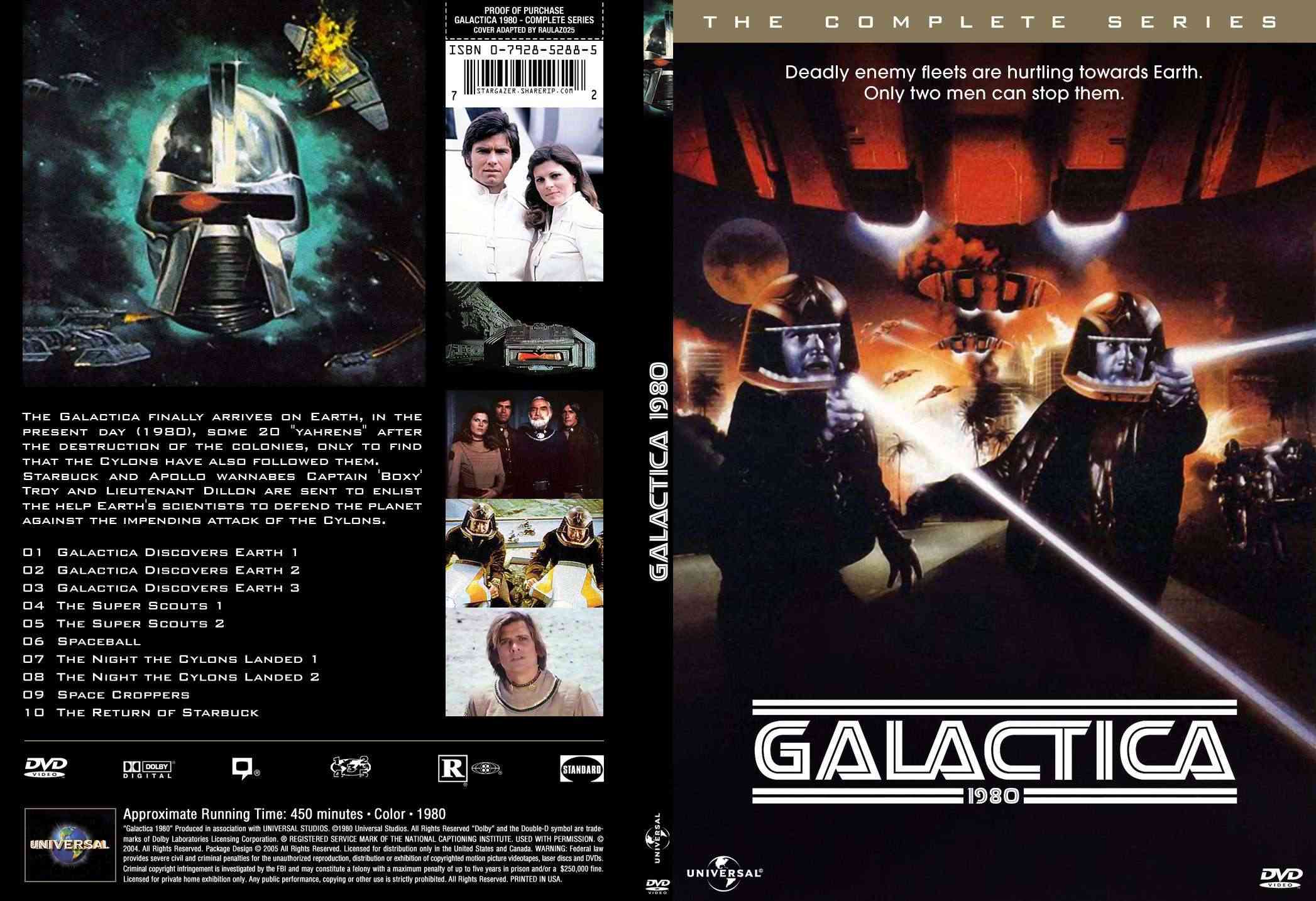 جديد وحصريا والنسخة النادرة الثانية من مسلسل الخيال والفضاء الرائع Galactica 1980  كامل وبنسخ DVD RIB وعلي سيرفر اسرع من الميديا فاير Galact10