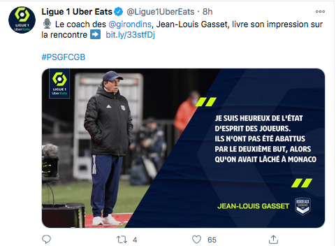 Championnat de France de football LIGUE 1 2020 -2021 Cap11261
