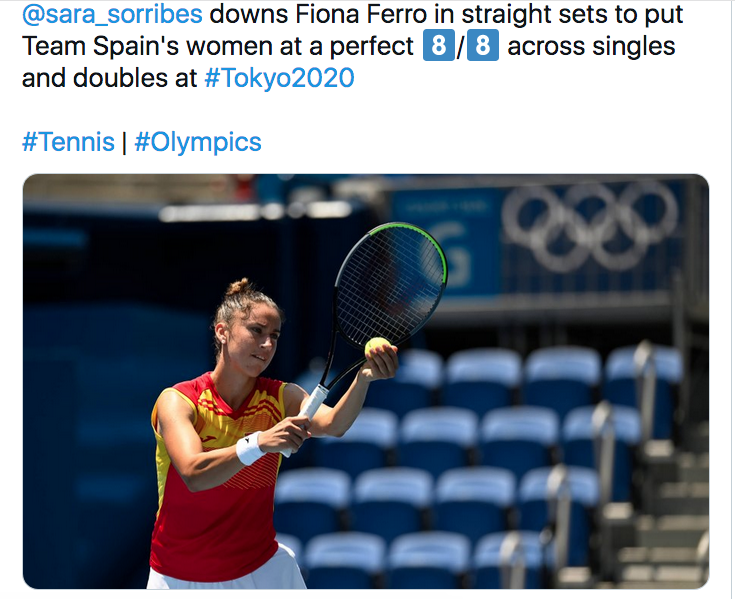 JEUX OLYMPIQUES TOKYO 2020 TENNIS DAMES - Page 3 Cap16161