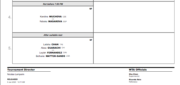 WTA AUCKLAND 2023 - Page 2 Cap31378