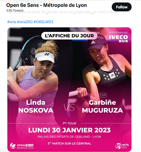 WTA LYON 2023 Cap32302