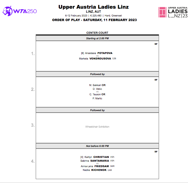 WTA LINZ 2023 - Page 2 Cap32743