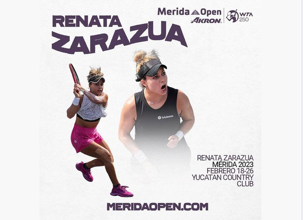 WTA MÉRIDA MEXICO Open AKRON 2023 Cap32862