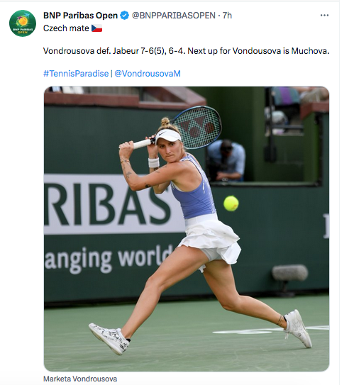 WTA INDIAN WELLS 2023 - Page 7 Cap33858
