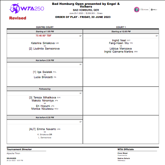 WTA BAD HOMBURG 2023 - Page 2 Cap37198
