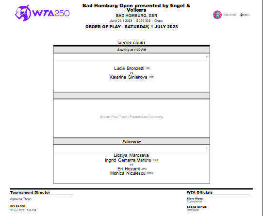 WTA BAD HOMBURG 2023 - Page 2 Cap37210