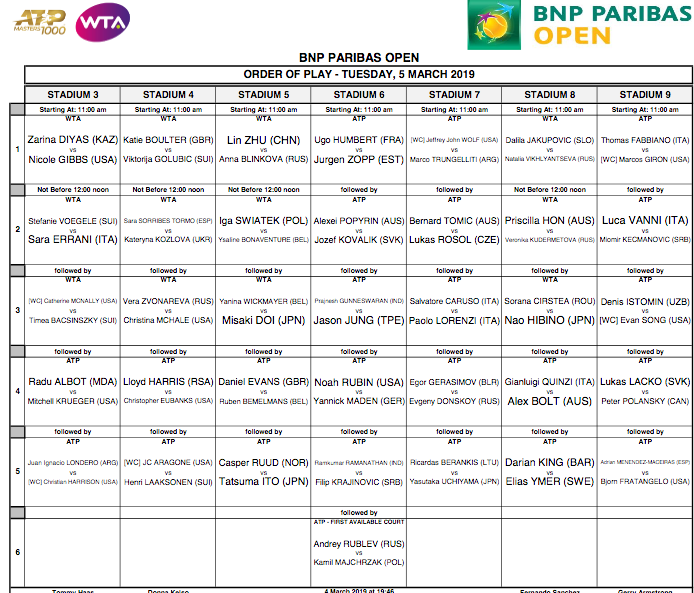 WTA INDIAN WELLS 2019 - Page 2 Capt3447