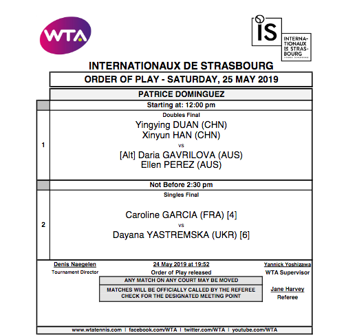 WTA STRASBOURG 2019 - Page 3 Capt4802