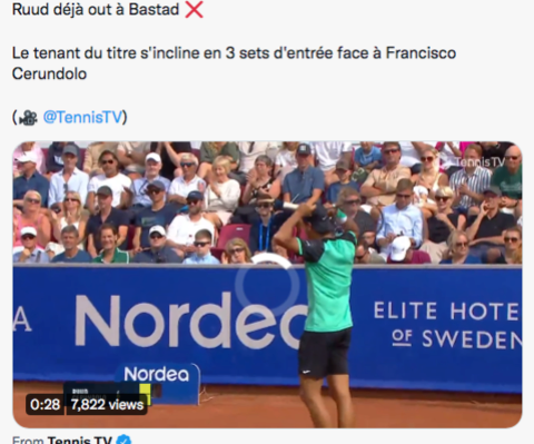 Nordea Open: Sebastian Baez Ends Dominic Thiem's Bastad Run With