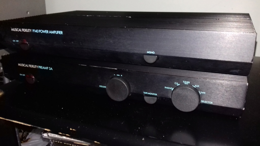 Musical Fidelity Preamp 3a and P140 power amp (Sold) 20181110