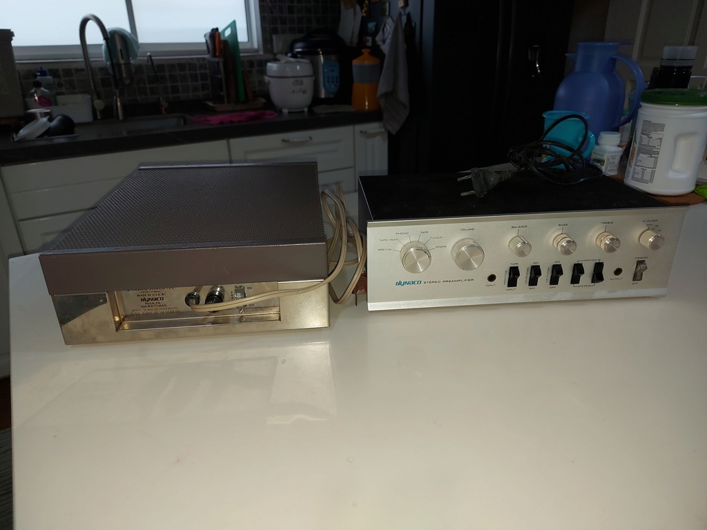 Vintage Dynaco Pat 4 and St120 Pre-Power Amplifier (Used) 20240610