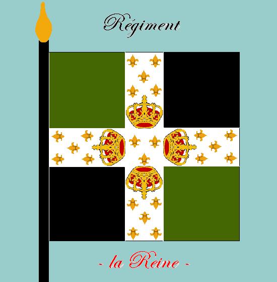 Régiment  de la Reine,Nouvelle France 1756, 2110