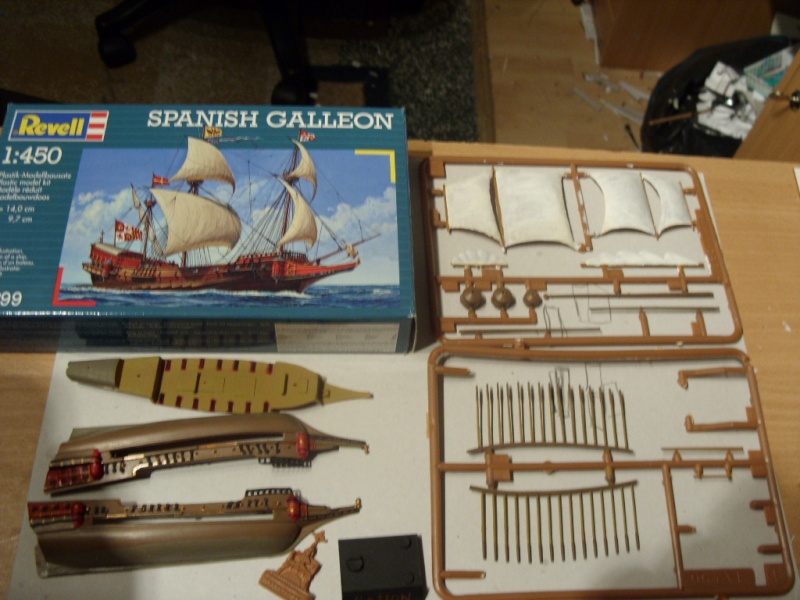  Revell Spanish Galleon 1:450 - Fertig Sdc13810