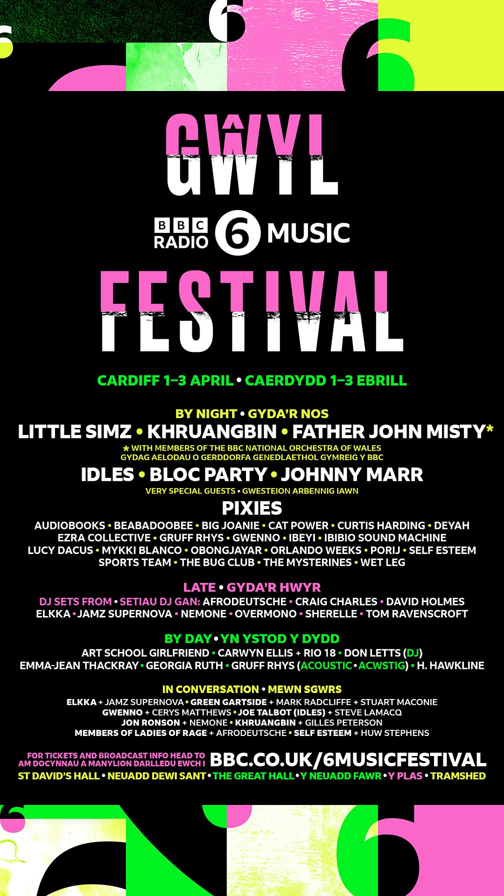 4/3/22 - Cardiff, Wales, St. David's Hall, "BBC Radio 6 Music Festival" 3175