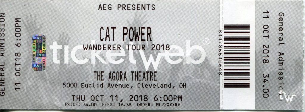 10/11/18 - Cleveland, OH, The Agora Theatre Img09210